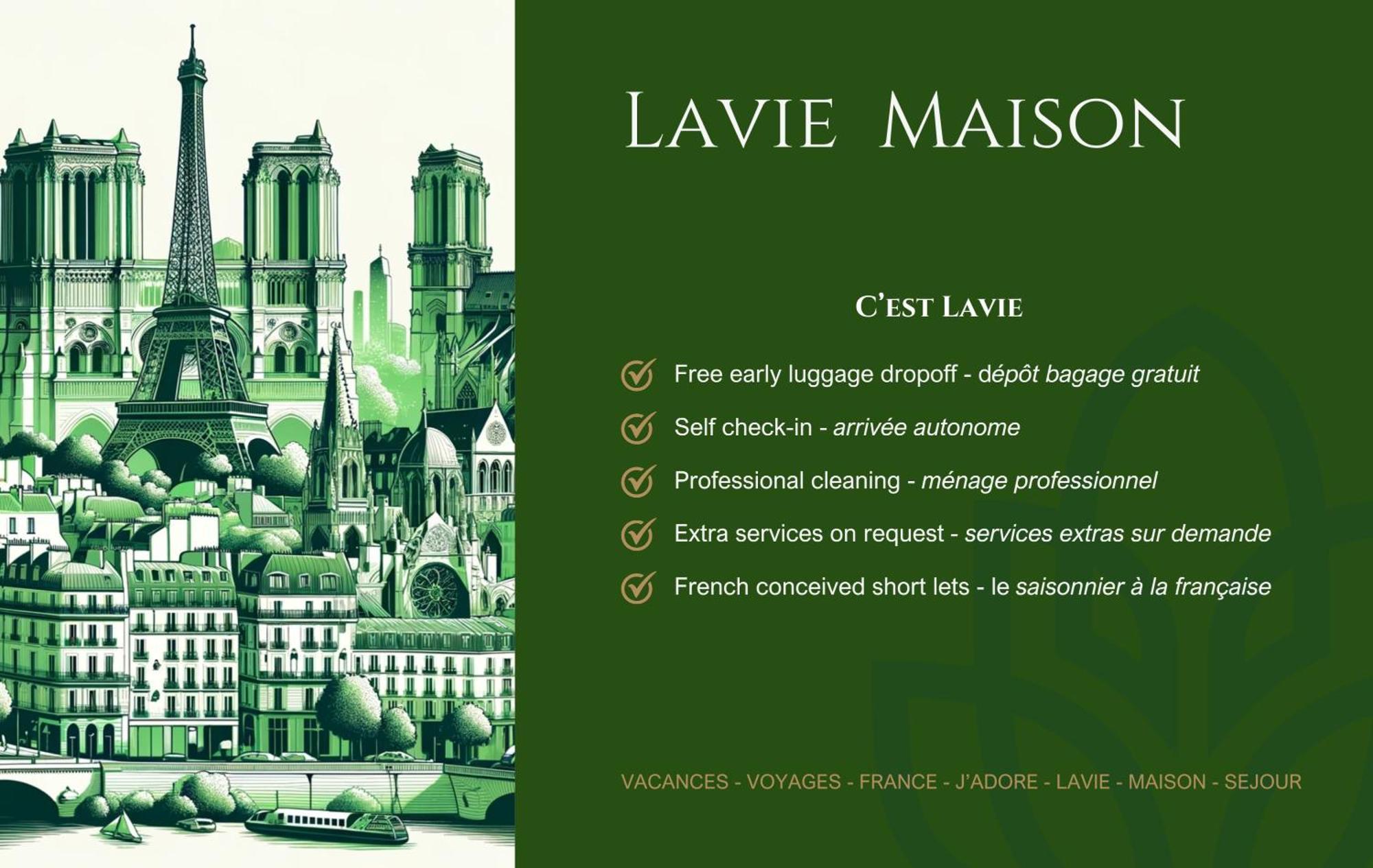 Lavie Maison - Comfortable Studio Near The Marais Paris Exterior photo